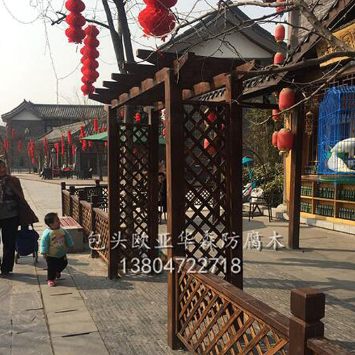 包頭防腐木